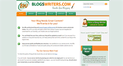 Desktop Screenshot of blogswriters.com